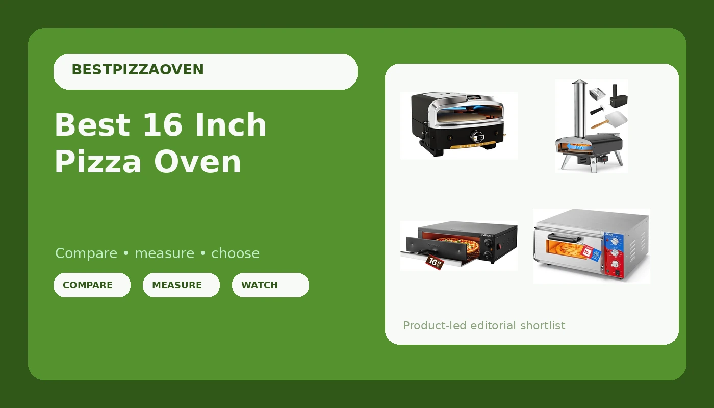 Best 16 Inch Pizza Oven - PizzaOvenGuide review with measurements and honest opinion