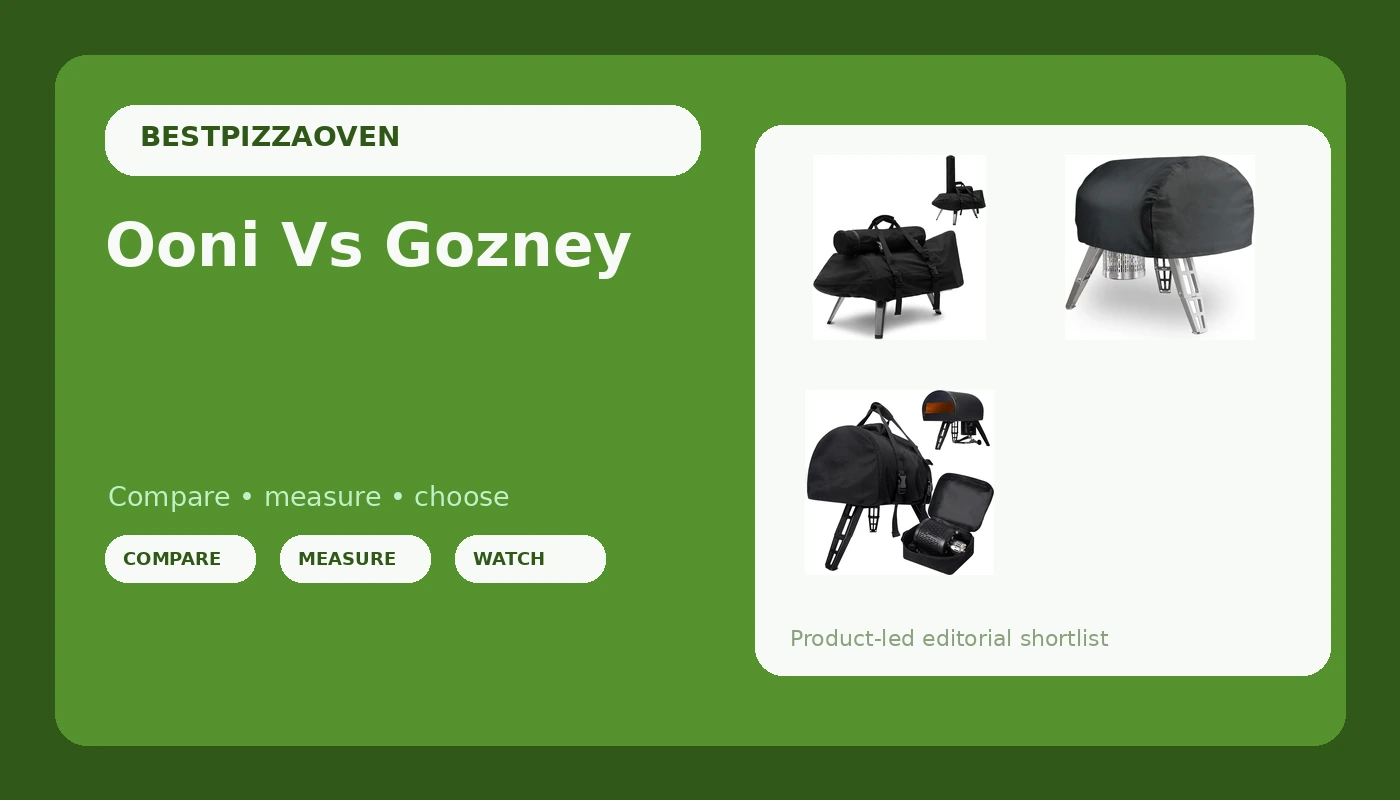 Ooni Vs Gozney - PizzaOvenGuide review with measurements and honest opinion