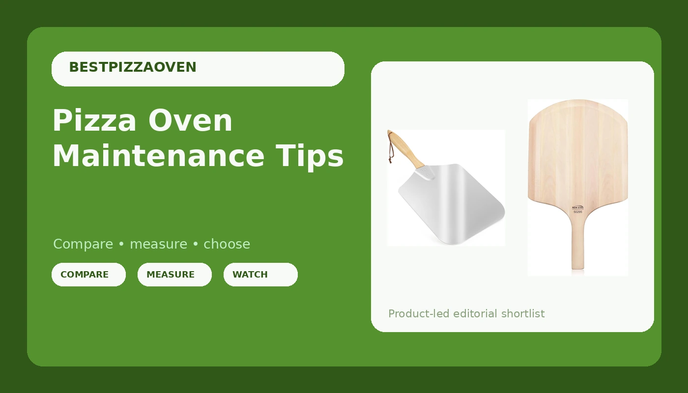 Pizza Oven Maintenance Tips - PizzaOvenGuide review with measurements and honest opinion