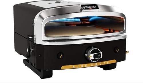 HALO Versa 16 Pizza Oven | 16” Rotating Stone, Patented Dual Burner System, 5-Minute Pizzas, Easy Clean | Propane Powered | HZ-1004-ANA